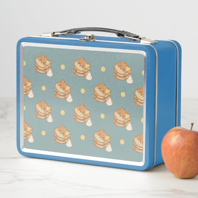 Bleu Shiba Inu Lunchbox mignonne Puppy Bento (En situation)