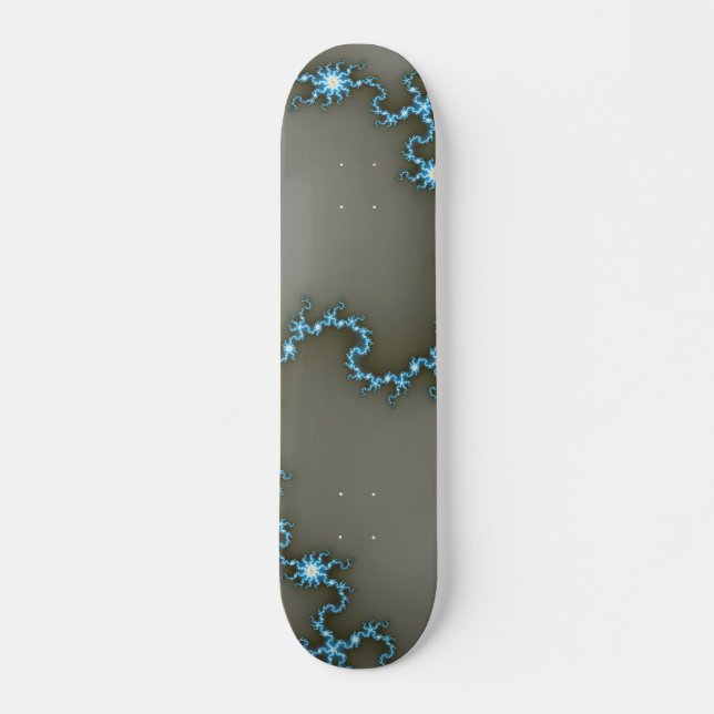 Bleu - Skateboard fractionné (Devant)
