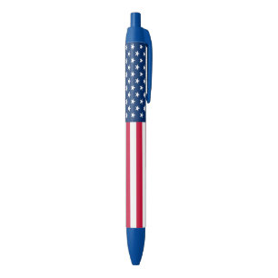Bleu Stylo à drapeau américain - Patriotique
