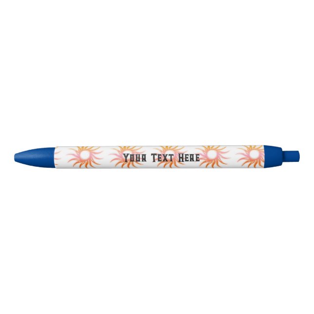 Bleu Stylo de bureau étudiant Stylo de papeterie Nice (Devant)