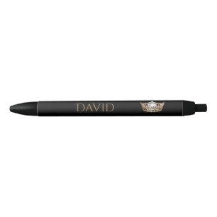 Bleu Stylo d'encre personnalisé Miss America Gold Crown