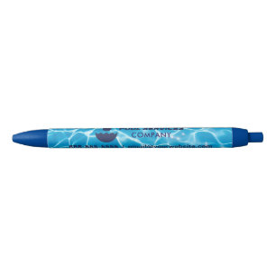 Bleu Stylo d'entreprise de services de pool Eau De La