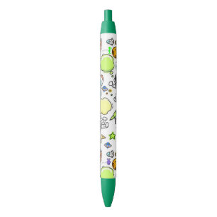 Bleu Stylo et stylo Aliens Astronaut Espace