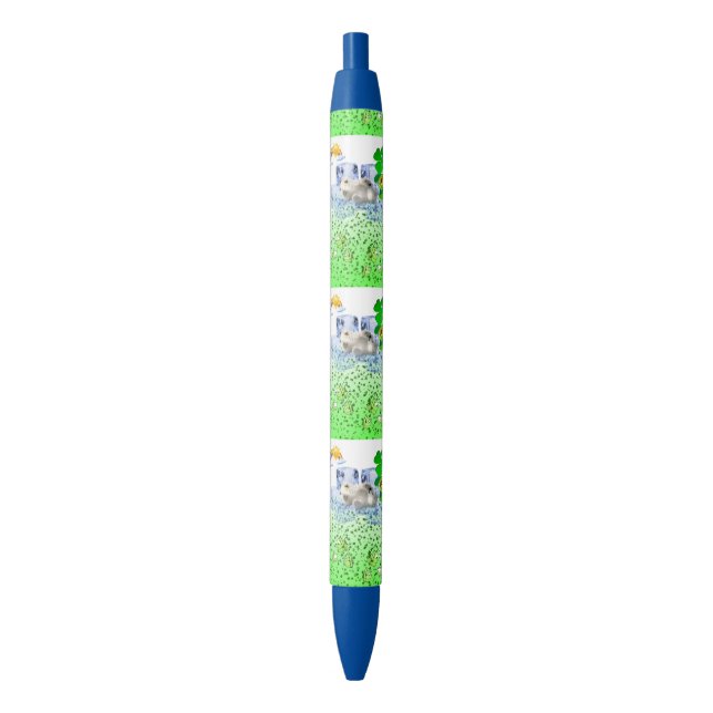 Bleu Stylo et stylo de l'école Ours polaire St. Patrick (devant Vertical)