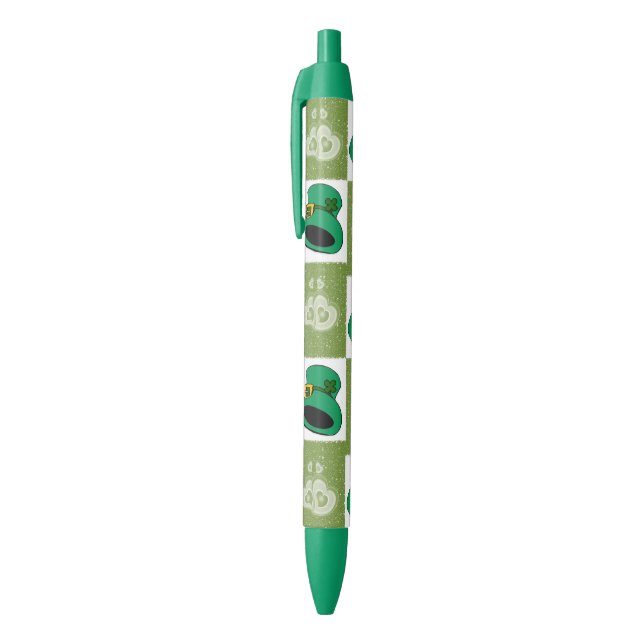 Bleu Stylo et stylo de l'école Stylo St. Patrick's Hear (Haut (Vertical))
