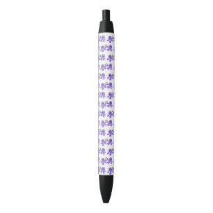 Bleu Stylo et stylo d'école Octopus violet