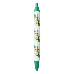 Bleu Stylo et stylo scolaire Stylo St. Patrick's Day Wi