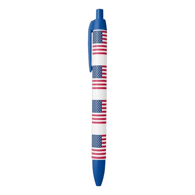 Bleu Stylo États-Unis - Patriotique (Haut (Vertical))