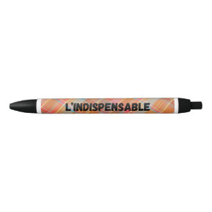 Bleu Stylo "L'INDISPENSABLE" (noir & bleu)