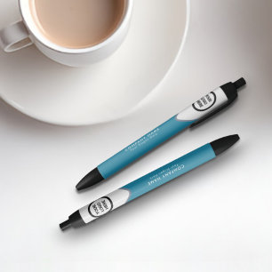Bleu Stylo promotionnel de logo d'entreprise   Corp Ble