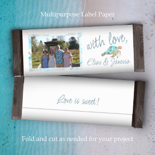 Bleu Tropical, Mariage blanc Wrapper Bar