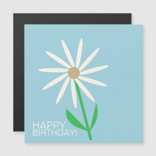 Bleu-Vert Joyeux voeux d'anniversaire avec marguer