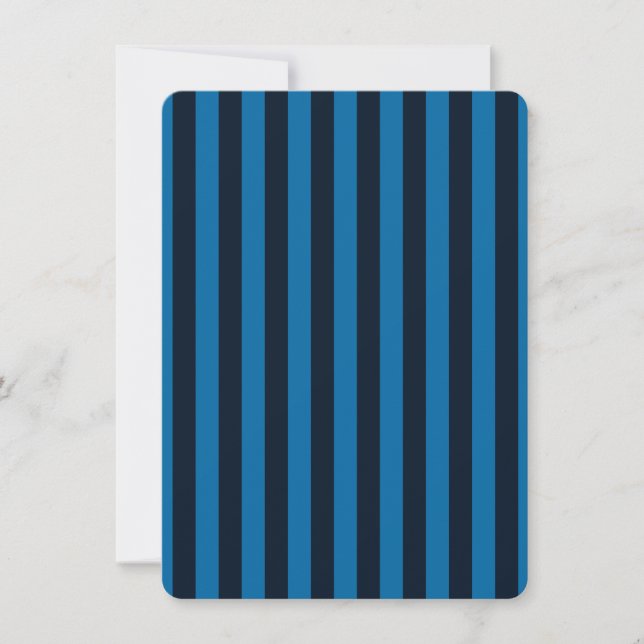 Bleu Vertical Stripes Arrière - plan Personnaliser (Devant)