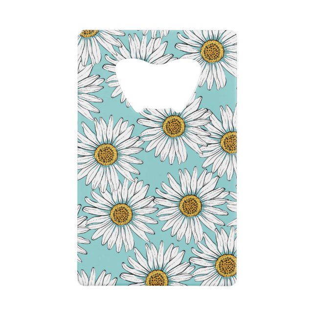 Bleu Vintage marguerite (Devant)
