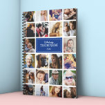 Bleu vos photos Insta Collage 2024<br><div class="desc">Photo insta collage bleu planificateur avec 22 photos de votre famille et de vos amis,  votre nom,  et l'année.</div>