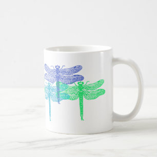 Bleues dragonfly Mug