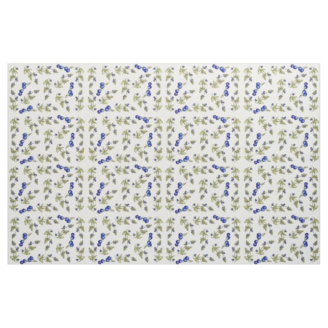 bleuets d'été en tissu de vigne (Yard)