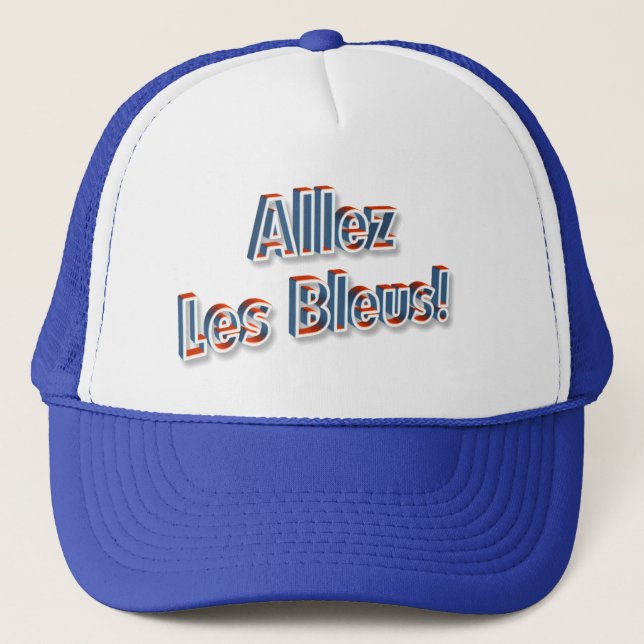 "Bleus d'Allez Les !" casquette (Devant)