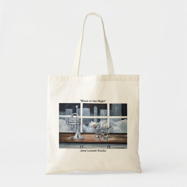 Bleus dans le sac fourre-tout à nuit (Devant)