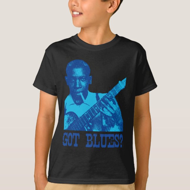 Bleus obtenus ? (R. Johnson) T-shirt (Devant)