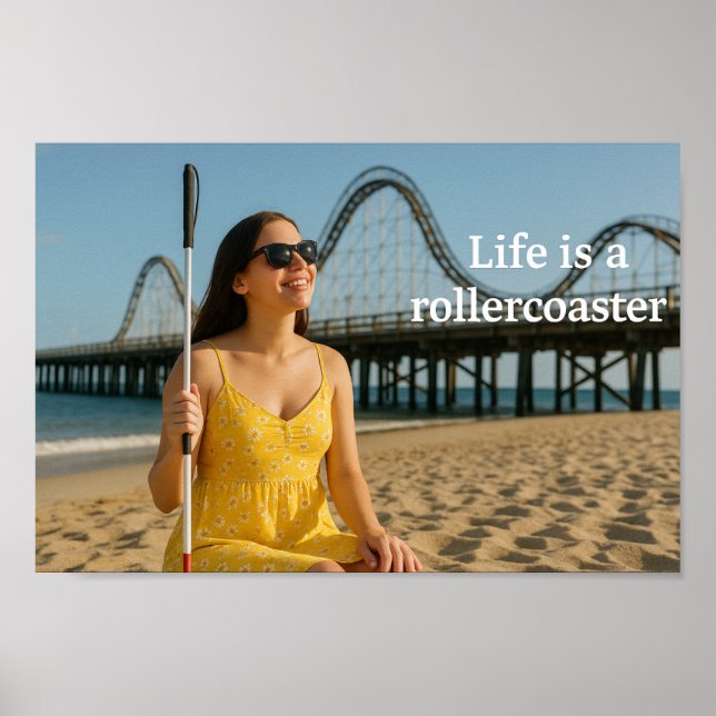 Blind Awareness Summer Poster Life is ... (Devant)