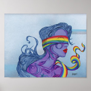 Blind by Hope Poster Print