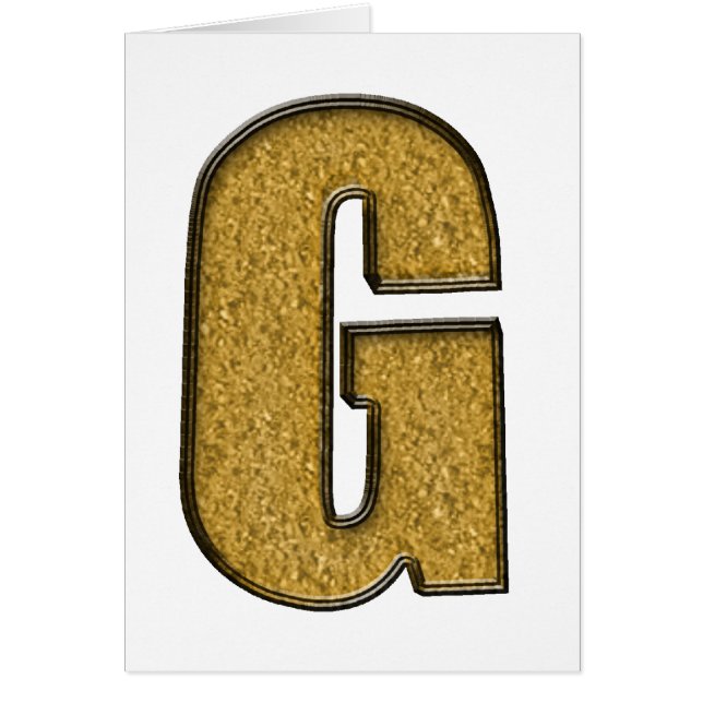 Bling Gold G (Devant)