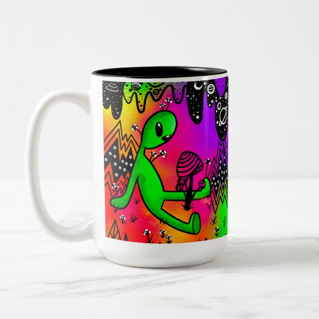 Bliss Alien Mug (Gauche)