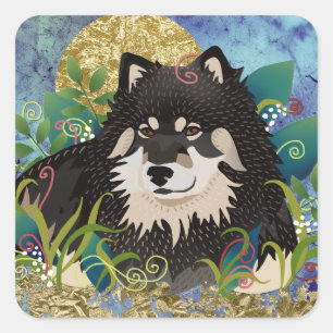 BLISS LAPPY carré autocollants