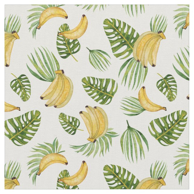 Bliss tropicaux : Bananes et tissu Plante exotique (Fermer)