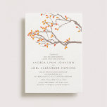 Blisser Branches Faire-part de mariage<br><div class="desc">Présentant "Blissful Branches", une élégante collection de papeterie de mariage avec un design simple mais captivant de branches d'arbres ornées de feuilles d'automne. La pièce maîtresse est la faire-part de mariage exquise, présentant des branches courbées avec grâce dans de riches teintes automnales. Les cartes RSVP et les cartes de boîtier...</div>