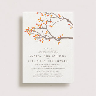 Blisser Branches Faire-part de mariage
