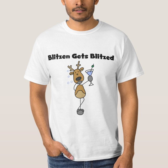 Blitzen reçoit des t-shirts et cadeaux de rennes b (Devant)