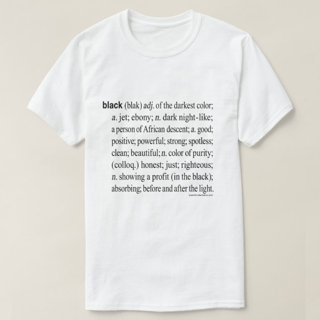 BLK DEF : T-shirt BLANC de base pour hommes (Design devant)