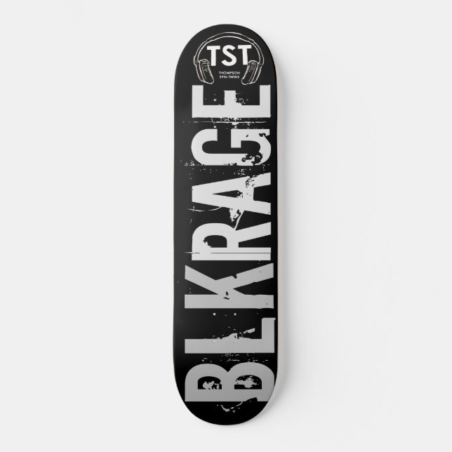 BLK RAGE Skateboard (Recto)