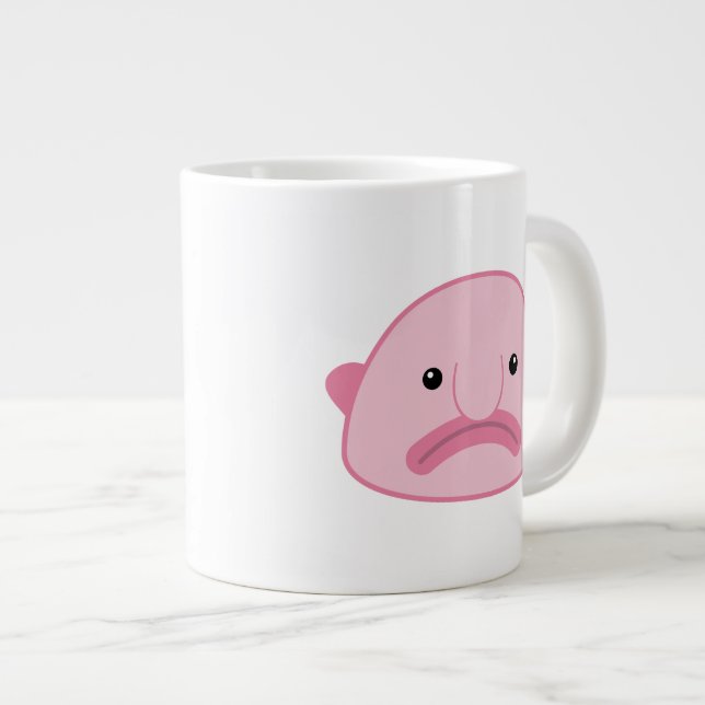Blobfish Jumbo Café Mug (Devant droit)