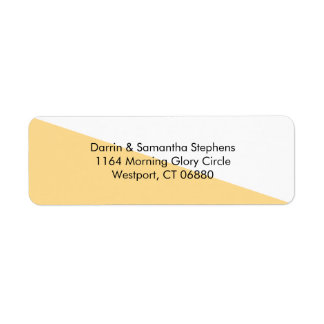 Bloc de couleur - Beurre Petits Étiquettes de adre