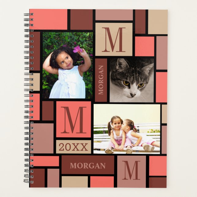 Bloc de couleur Coral 6 Photo Chic School (Devant)