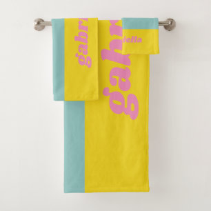 Bloc de couleur pastel lumineux personnalisé