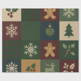 Bloc de Noël Papier cadeau de Noël