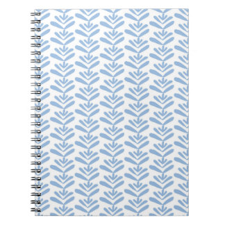 Bloc Imprimer Carnet spiral bleu
