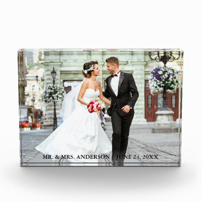 Bloc Mariage photo de mariée et de chambre (Devant)