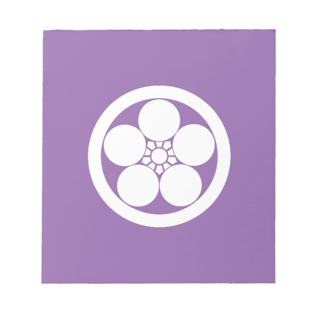 BLOC-NOTE 丸に梅鉢 (Devant)