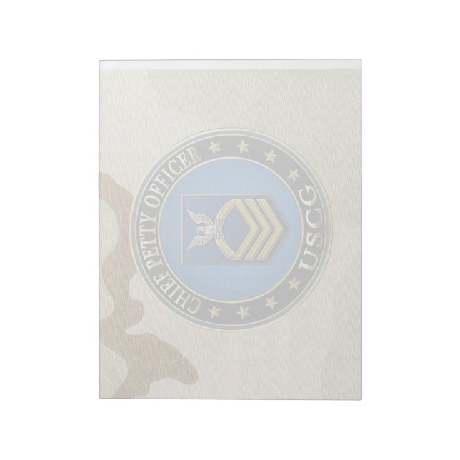 Bloc-note [100] CG : Officier en chef de la marine (CPO) (Tourné)