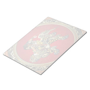 Bloc-note [100] Hokusai - Shoki Riding Shishi Lion