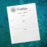 Bloc-note 369 Méthode de manifestation, Loi d'attraction<br><div class="desc">Ce bloc-notes "Droit de l'Attraction" dispose d'une fleur avec signe namaste avec la méthode 369.</div>