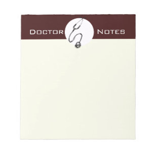 Bloc-note 4 Médecins Notes de santé Médecine Soins de santé
