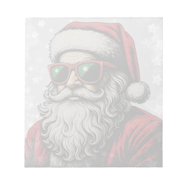 Bloc-note 67 Meme Drôle Santa Dit Six Sept Noël (Devant)