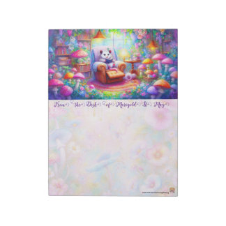 Bloc-note A Possum in His Reading Nook Notepad