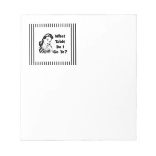 Bloc-note À Quelle Table Ai-Je Accès ?